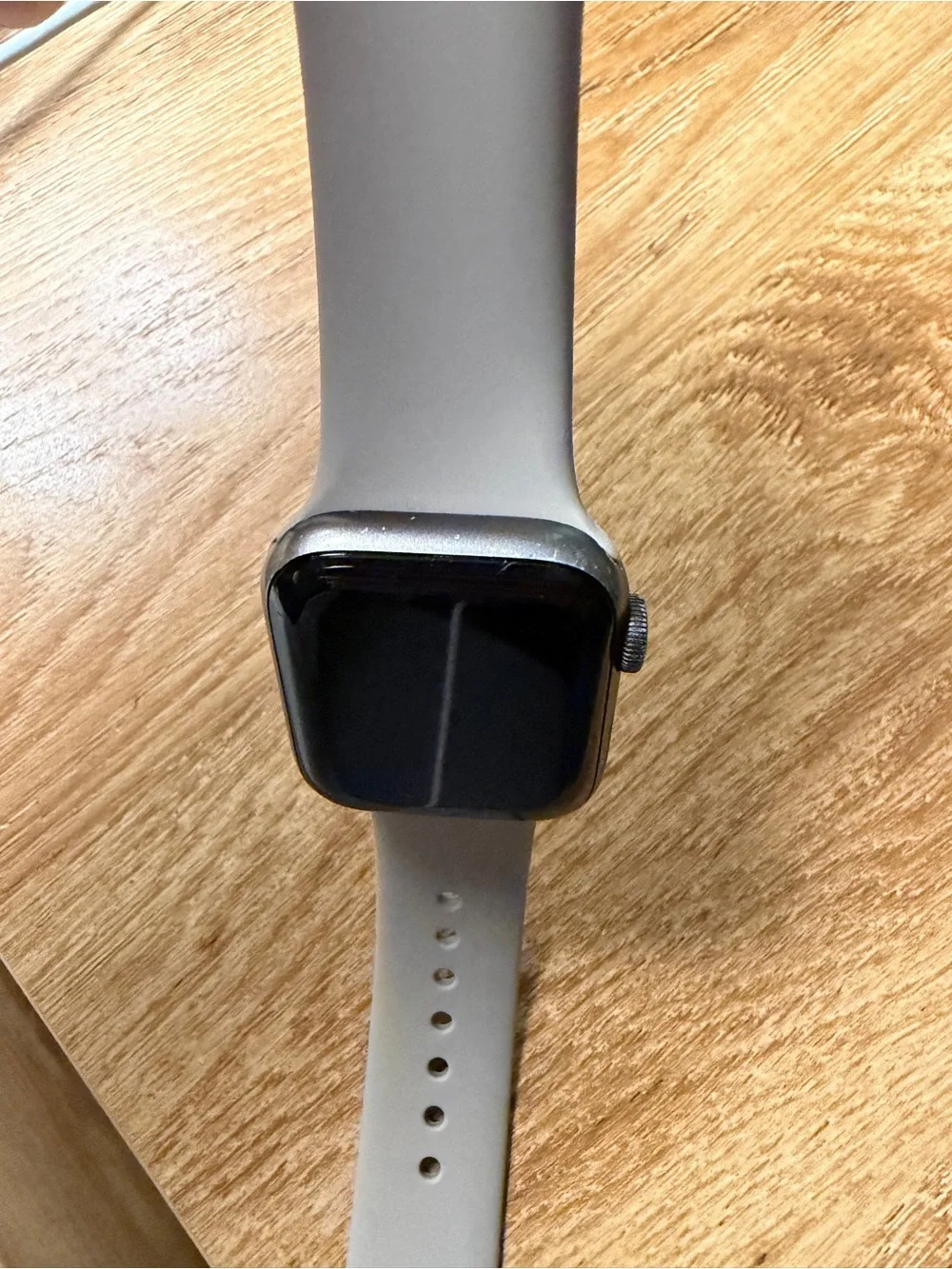 Apple Watch with Stone Gray Sport Band - Apple